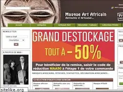 Sites similar to masque-art-africain.com