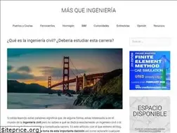 Sites similar to masqueingenieria.com