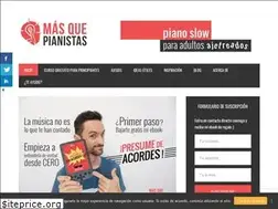 Sites similar to masquepianistas.com