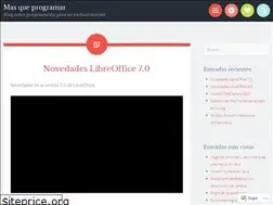 Sites similar to masqueprogramar.wordpress.com