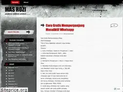 Sites similar to masroziqin.wordpress.com