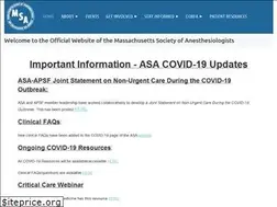 Sites similar to mass-anesthesiologists.org
