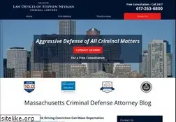 Sites similar to massachusettscriminaldefenseattorneyblog.com
