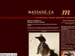 Sites similar to massage.ca