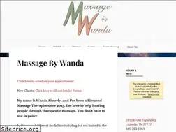 Sites similar to massagebywanda.org