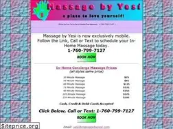 Sites similar to massagebyyesi.com