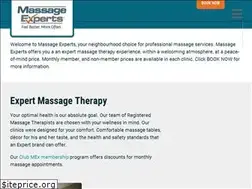 Sites similar to massageexperts.ca