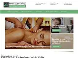 Sites similar to massagegeraet.org