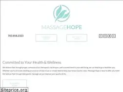 Sites similar to massagehope.com
