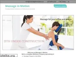 Sites similar to massageinmotion.ca