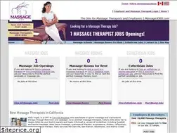 Sites similar to massagejobs.com