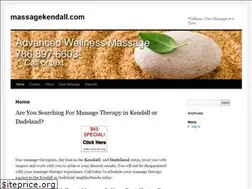 Sites similar to massagekendall.com