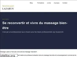 Sites similar to massagelazarus.fr