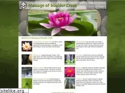 Sites similar to massageofbouldercreek.com