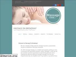 Sites similar to massageonbroadwaymissoula.com