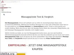 Sites similar to massagepistole.de