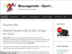 Sites similar to massagerolle-sport.de