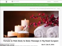 Sites similar to massagespinmgroadgurgaon.peatix.com