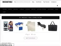 Sites similar to massagetable.biz