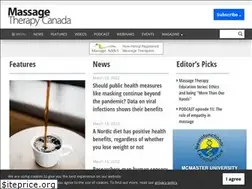 Sites similar to massagetherapycanada.com