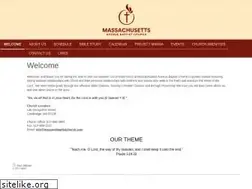 Sites similar to massavebaptistchurch.com