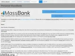 Sites similar to massbank.eu