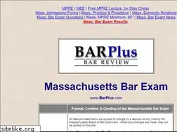 Sites similar to massbarreview.com