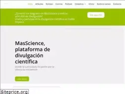 Sites similar to masscience.com