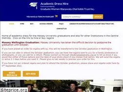 Sites similar to masseygowns.org.nz