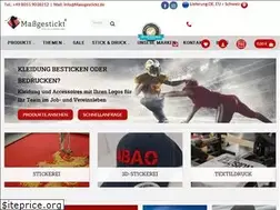Sites similar to massgestickt.de