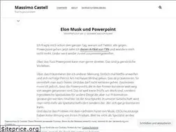 Sites similar to massimocastell.com