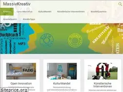Sites similar to massivkreativ.de