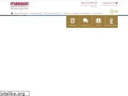 Sites similar to masson-wintergarten.de