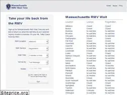 Sites similar to massrmvwaittime.com