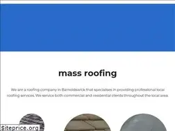 Sites similar to massroofing.co.uk