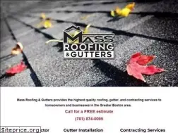 Sites similar to massroofingandgutters.com