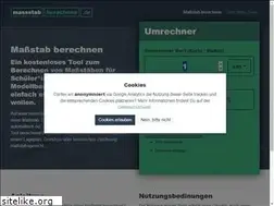 Sites similar to massstabberechnen.de
