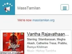 Sites similar to masstamilan.org