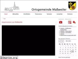 Sites similar to massweiler.de