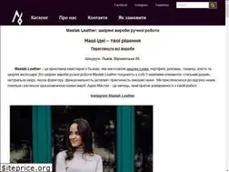 Sites similar to mastak-leather.com.ua