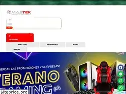 Sites similar to mastek.com.pe