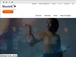 Sites similar to mastek.com