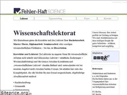 Sites similar to master-bachelor-korrektur.de
