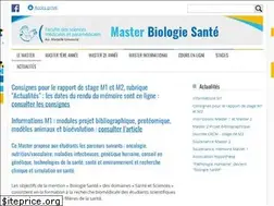 Sites similar to master-biologie-sante.org