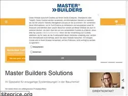 Sites similar to master-builders-solutions.com
