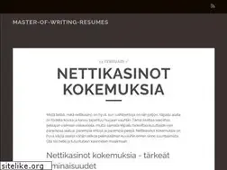 Sites similar to master-of-writing-resumes.com