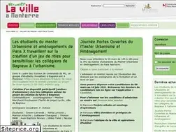 Sites similar to master-urba-paris-ouest.fr