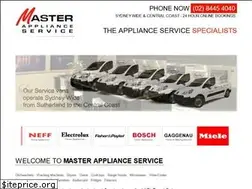 Sites similar to masterappliances.com.au