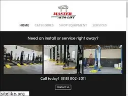 Sites similar to masterautolift.com