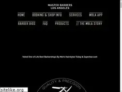 Sites similar to masterbarbersla.com